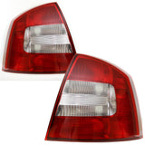 SKODA OCTAVIA MK2 HATCHBACK 2009-2013 REAR TAIL LIGHTS 1 PAIR O/S & N/S