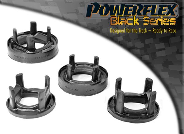For BMW 1 Series 2004-2013 PowerFlex Black Rear Subframe Rear Mounting Insert