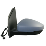 VW Polo 6R 2009-2016 Heated Electric Door Wing Mirror Primed Passenger Side Left