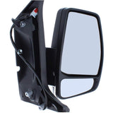 Ford Transit Custom 2012-2023 Black Electric Wing Door Mirror Drivers Side Right