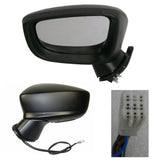 Mazda 3 Wing Door Mirror Electric Powerfolding 2013-2017 Passengers Side Left