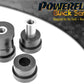 For Rover 400 Series Old Shape PowerFlex Black Series Rear Outer Arm To Hub Bush
