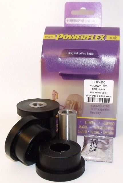 For Audi 80, 90 Quattro 1992-1996 PowerFlex Rear Lower Arm Front Bush