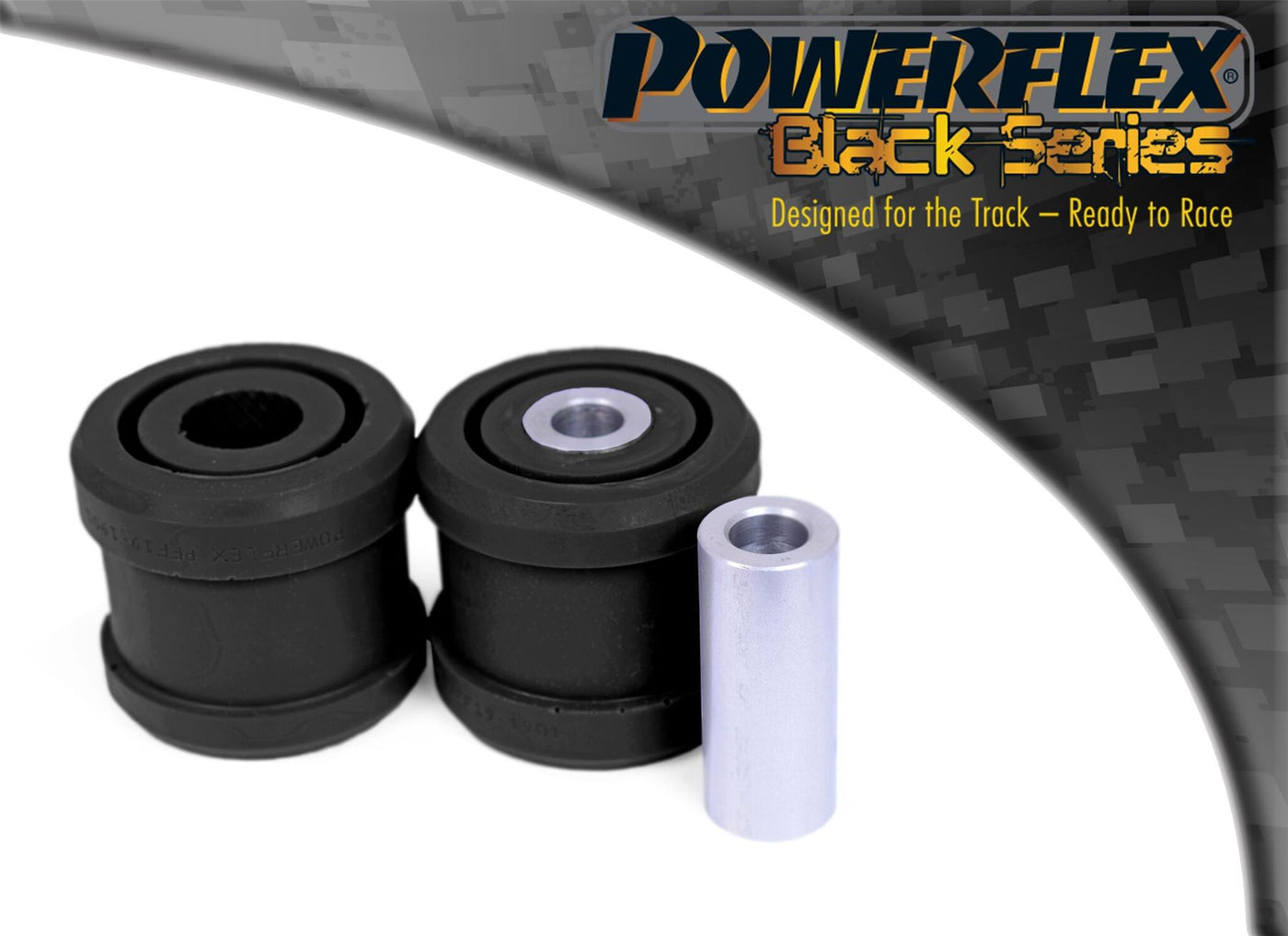For Volvo V70 (2008-2016) PowerFlex Black Front Arm Front Bush
