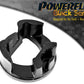 For Alfa MiTo 2008 onwards PowerFlex Black Series Lower Rear Engine Mount Insert