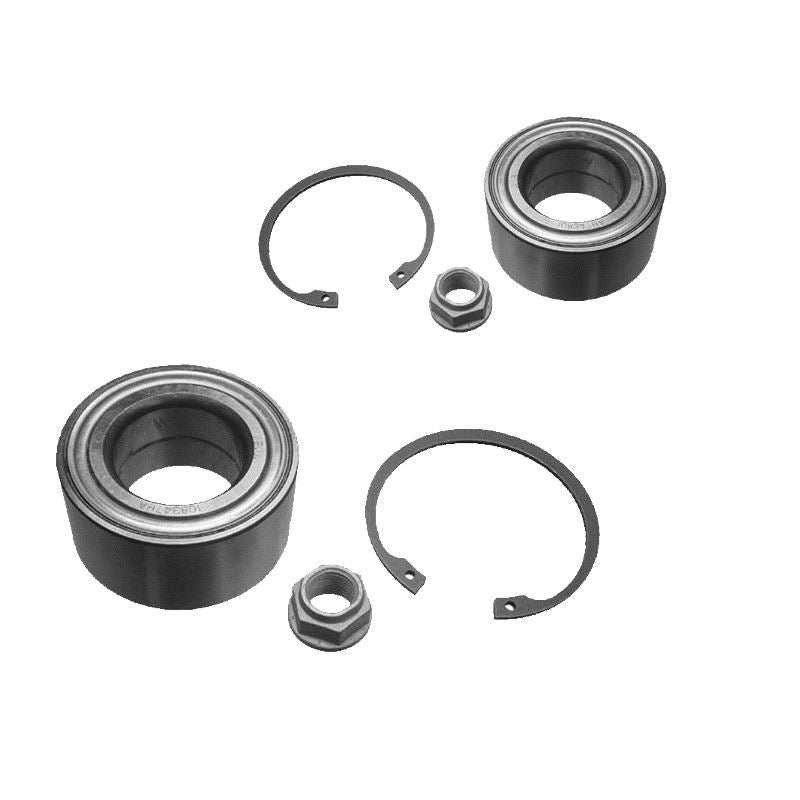 For VW Sharan 1995-2010 Rear Hub Wheel Bearing Kits Pair