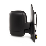 Citroen Dispatch 2007-2016 Electric Door Wing Mirror Twin Glass Black Right Side