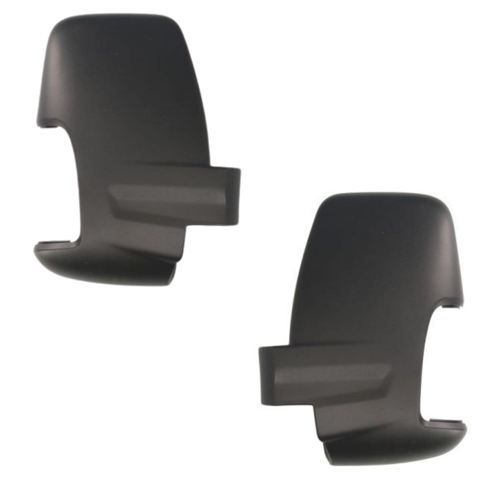 Ford Transit MK8 Van 2014-2020 Wing Mirror Covers Black Left & Right Side