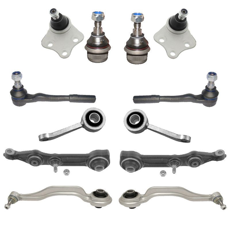 Mercedes E-Class 2002-2009 Front Upper & Lower 12PCS Wishbones Arms Kit