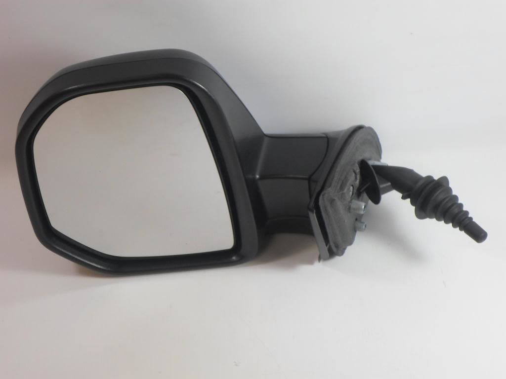 Peugeot Partner Van 6/2008-6/2012 Cable Black Wing Door Mirror Passenger Side