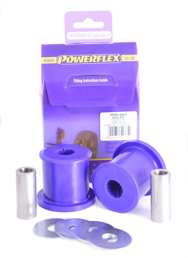 For BMW E46 3 Series 1999-2006 PowerFlex Rear Diff Front Bush
