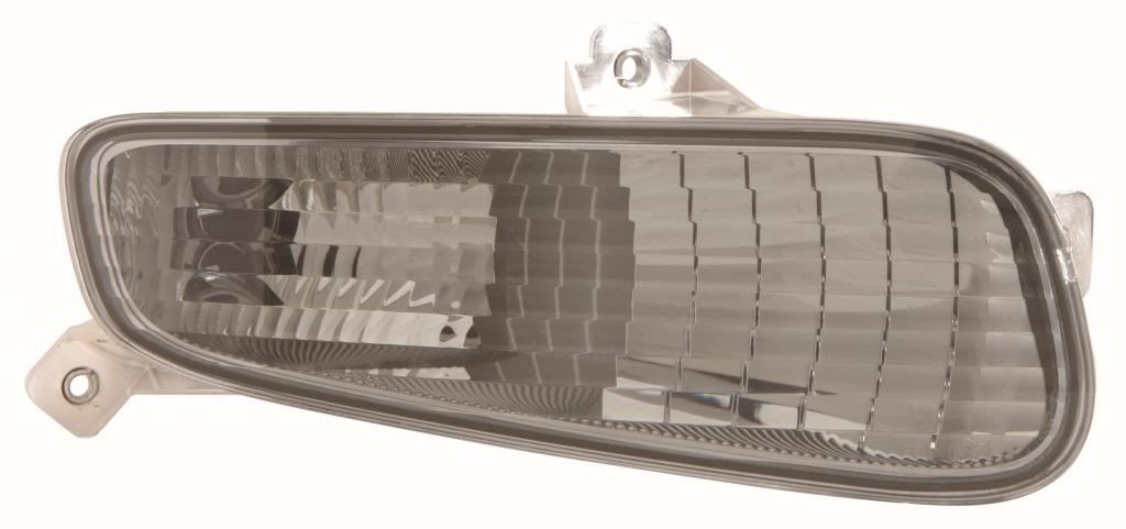 FIAT PUNTO MK3 2012-> CLEAR FRONT INDICATOR LIGHT WITHIN BUMPER DRIVERS SIDE O/S