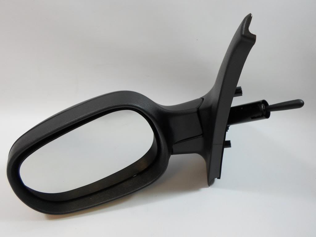 Renault Clio Mk2 5/1998-2005 Cable Wing Door Mirror Black Cover Passenger Side