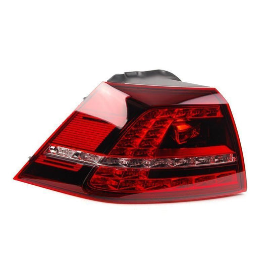 VW GOLF MK7 2013-2015 CHERRY RED LED REAR TAIL LIGHT PASSENGER SIDE N/S