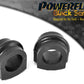 For Nissan 200SX-S13, S14, S14A & S15 PowerFlex Black Front Antil Roll Bar Mount