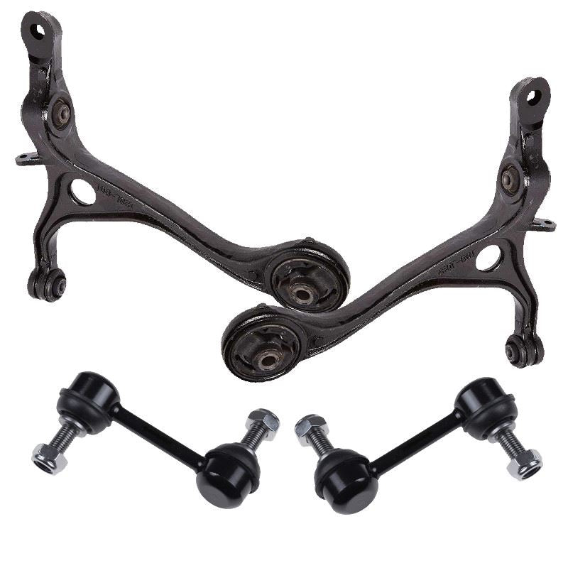 For Honda Accord Mk7 2007-2012 Front Lower Wishbones Arms and Drop Links Pair