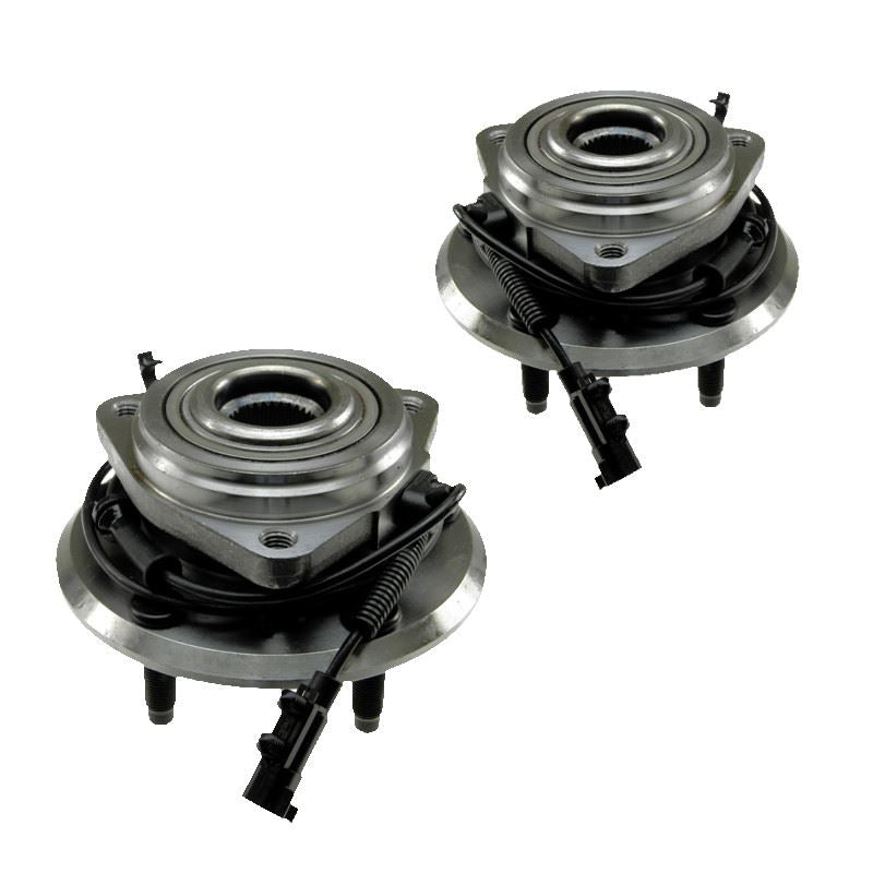 Dodge Nitro 2006-2012 Front Hub Wheel Bearing Kits Pair