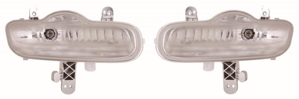 FIAT PANDA MK3 3/2012-> CLEAR FRONT SIDE LAMPS 1 PAIR O/S & N/S