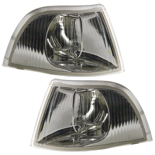 VOLVO S40 2001-2004 FRONT INDICATORS CLEAR 1 PAIR O/S & N/S