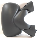 Vauxhall Vivaro Van 2010-> Manual Wing Door Mirror Black Cover Drivers Side