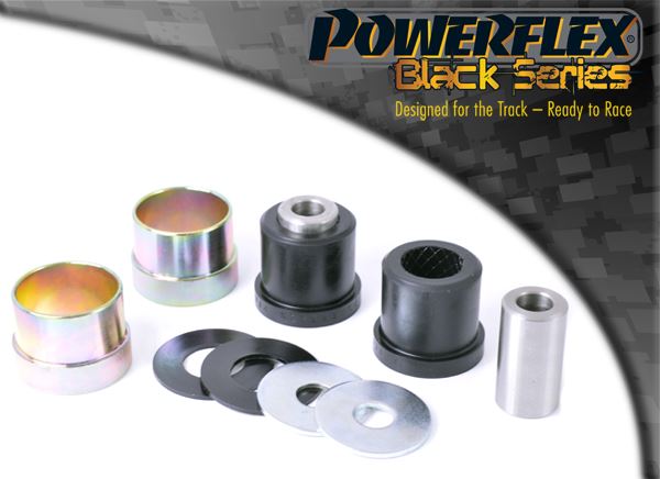 For BMW 5 Series 2003-2010 PowerFlex Black Rear Outer Integral Link Upper Bush