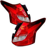FORD FOCUS MK3 2011-2015 LED TYPE REAR TAIL LIGHTS 1 PAIR O/S & N/S