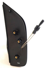 Fiat Qubo Van 2008-> Cable Adjust Wing Door Mirror Black Cover Passenger Side