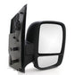 Citroen Dispatch 2007-> Cable Adjust Wing Door Mirror Twin Glass Drivers Side