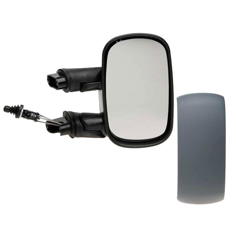 Fiat Doblo Mk1 2001-2010 Cable Adjust Primed Cover Wing Mirror Drivers Side