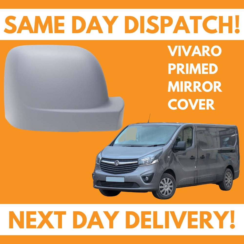 Renault Trafic 2014-2019 Wing Mirror Cover Primed Right Side