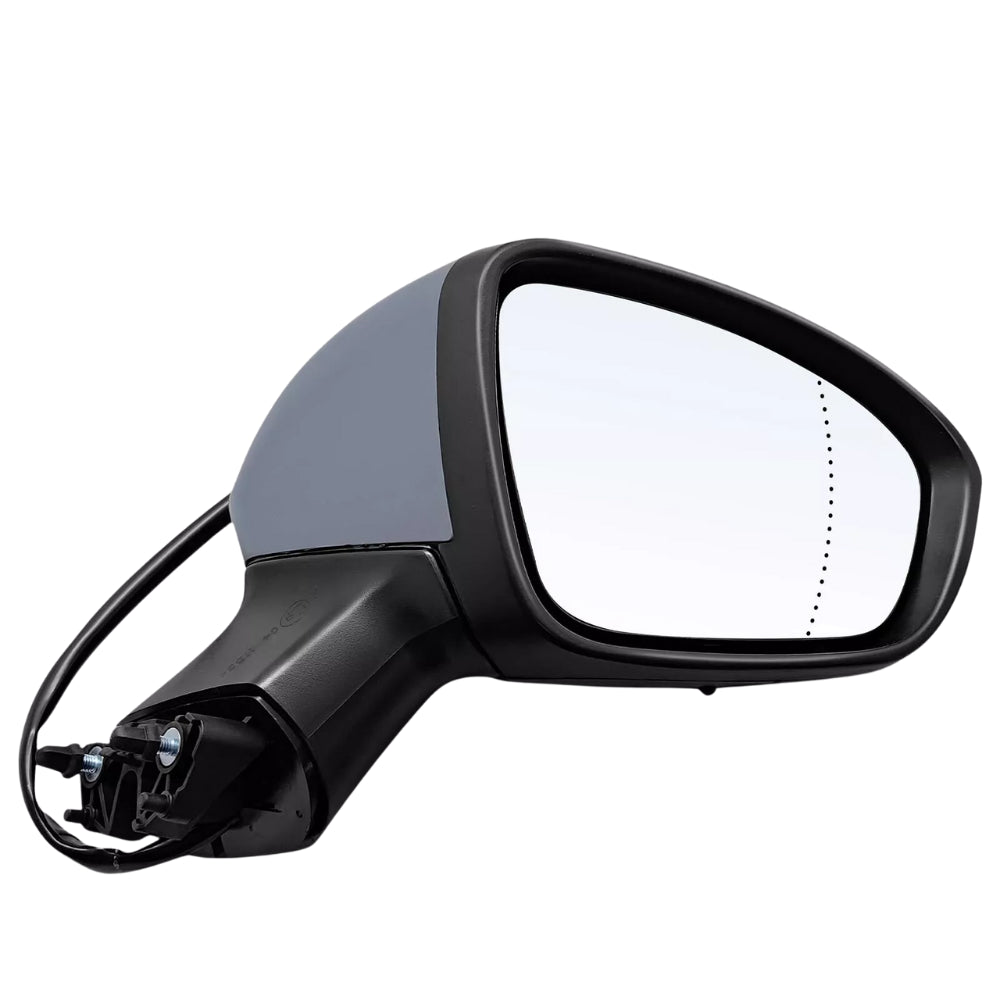 Renault Clio MK5 2019-2024 Electric Powerfold Primed Door Wing Mirror Right Side