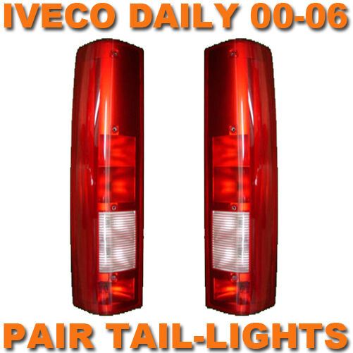 IVECO DAILY VAN 99-06 REAR TAIL LIGHTS LAMPS PAIR LEFT & RIGHT