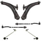 For Nissan X-Trail 2007-2013 Front Lower Left and Right Wishbones Arm Kit