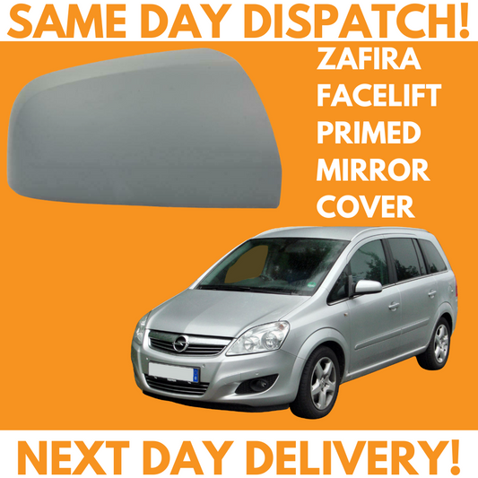 Vauxhall Zafira B MK2 2008-2014 Wing Mirror Cover Primed Right Side