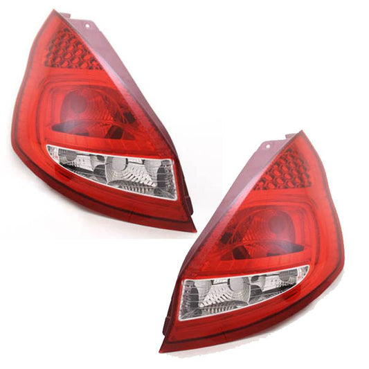 FORD FIESTA MK7 2008-2012 REAR TAIL LIGHTS 1 PAIR O/S & N/S