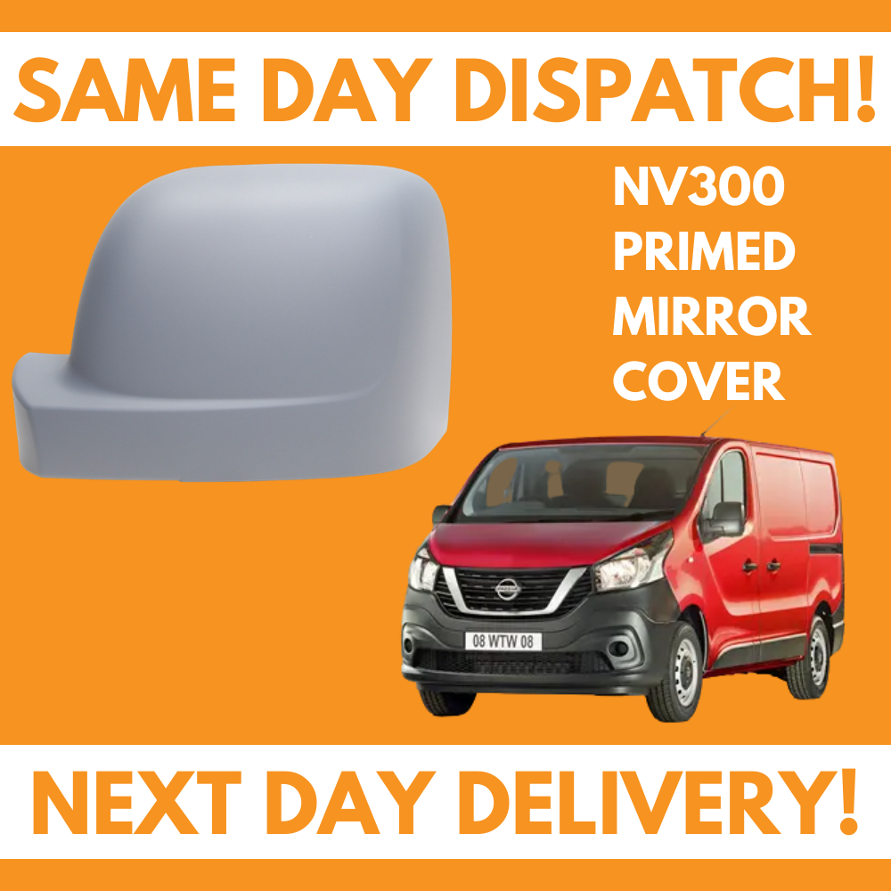 Nissan NV300 2014-2019 Wing Mirror Cover Primed Left Side