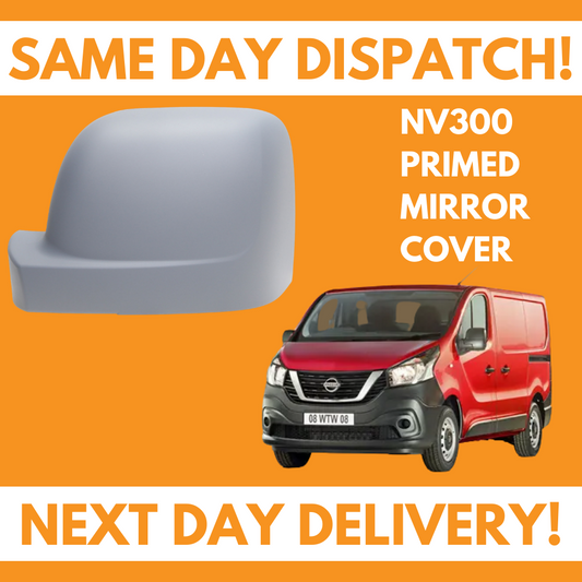 Nissan NV300 2014-2019 Wing Mirror Cover Primed Left Side