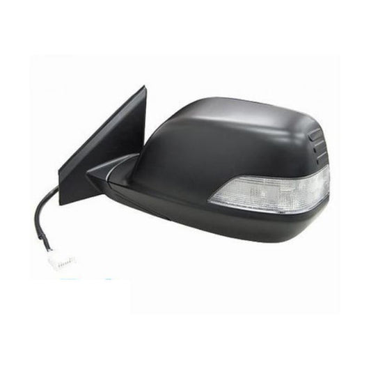 Honda CR-V Mk2 2007-3/2013 Electric Powerfolding Wing Door Mirror Black Cover Passenger Side