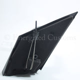 Ford Fiesta Mk6 2002-2005 Cable Adjust Wing Door Mirror Black Cover Drivers Side