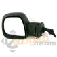 Peugeot Partner 2012-2016 Cable Black Cover Wing Door Mirror Passenger Side