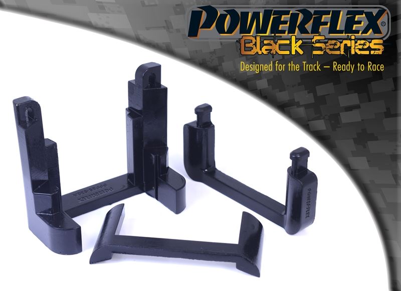 For VW Scirocco Mk3 (2008-) PowerFlex Black Transmission Mount Insert