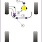 For MG ZT PowerFlex Lower Engine Mount Small Bush