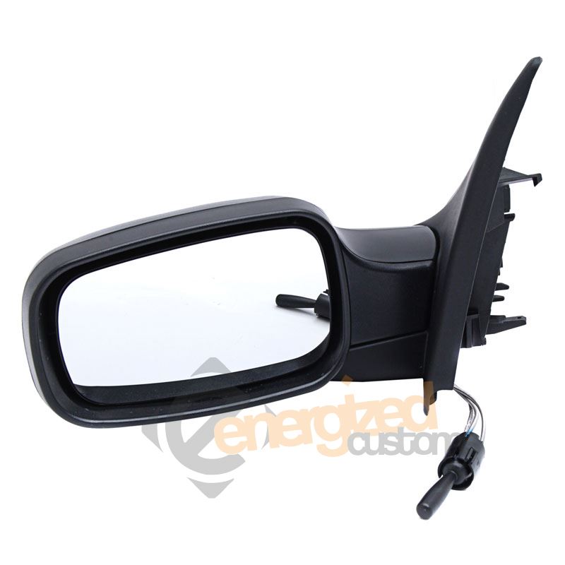 Renault Megane Mk2 10/2002-4/2009 Cable Black Wing Door Mirror Passenger Side