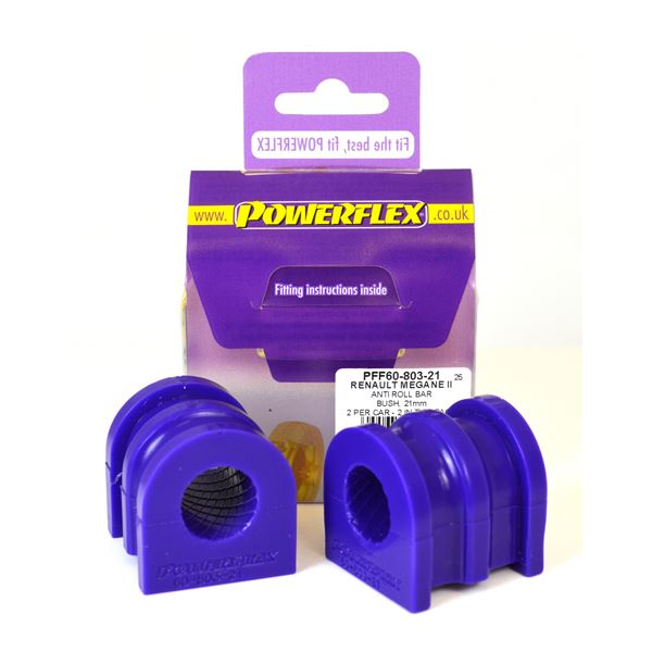 For Renault Megane II 2002-2008 PowerFlex Front Anti Roll Bar Bush