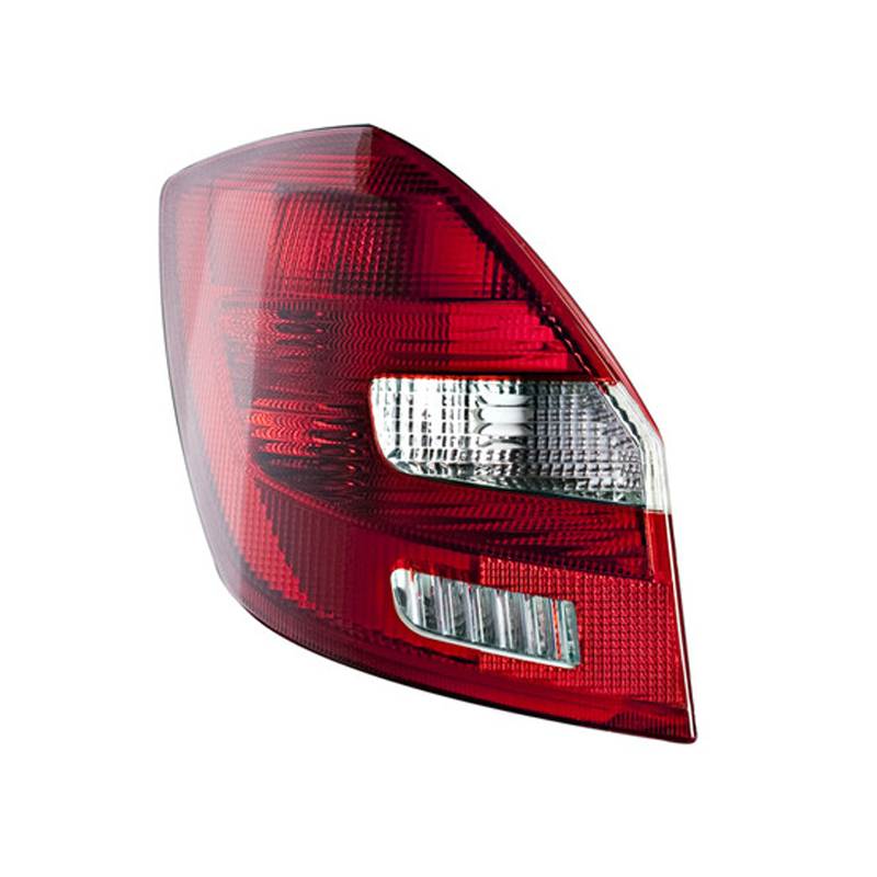 SKODA FABIA MK2 2007-> REAR TAIL LIGHT PASSENGER SIDE N/S