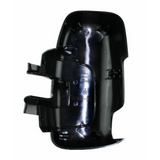 Iveco Daily 2014-2020 Short Arm Wing Mirror Cover Back Black Right Side