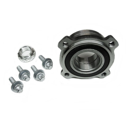 For BMW 5 Series E39 1996-2003 Rear Hub Wheel Bearing Kits Pair