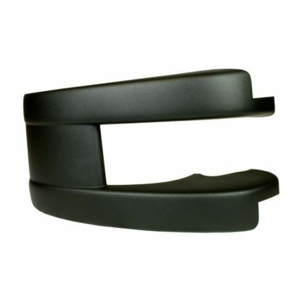 Iveco Daily 2006-2014 Short Arm Wing Mirror Cover Back Black Right Side