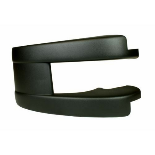 Iveco Daily 2006-2014 Short Arm Wing Mirror Cover Back Black Right Side