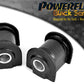 For Citroen AX Mk1 & 2 (1986-1998) PowerFlex Black Front Wishbone Bush Set